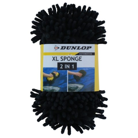 Dunlop - Dwustronna gąbka do mycia samochodu 2w1 z mikrofibry Dunlop - Dwustronna gąbka do mycia samochodu 2w1 z mikrofibry