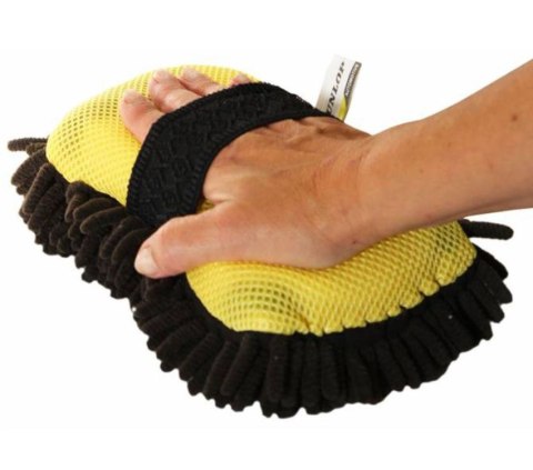 Dunlop - Dwustronna gąbka do mycia samochodu 2w1 z mikrofibry Dunlop - Dwustronna gąbka do mycia samochodu 2w1 z mikrofibry