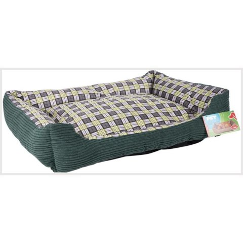Miekkie legowisko kanapa dla psa 75 x 58 x 19 cm roz. L (zielony) Miekkie legowisko kanapa dla psa 75 x 58 x 19 cm roz. L (zielony)
