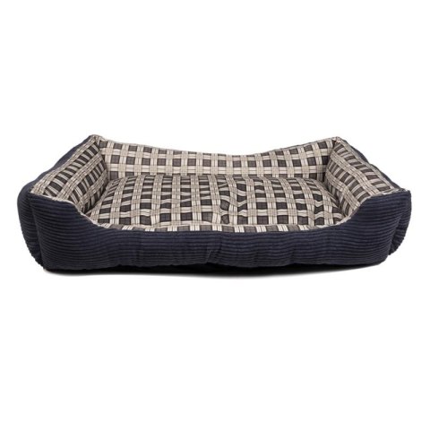 Miękkie legowisko kanapa dla psa 90 x 70 x 20 cm roz. XL (granatowy) Miękkie legowisko kanapa dla psa 90 x 70 x 20 cm roz. XL (granatowy)