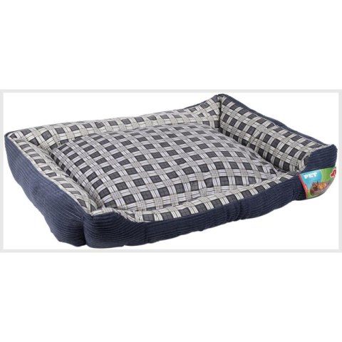 Miękkie legowisko kanapa dla psa 90 x 70 x 20 cm roz. XL (granatowy) Miękkie legowisko kanapa dla psa 90 x 70 x 20 cm roz. XL (granatowy)