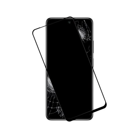 Crong 7D Nano Flexible Glass - Niepękające szkło hybrydowe 9H na cały ekran Xiaomi POCO M4 Pro 5G Crong 7D Nano Flexible Glass - Niepękające szkło hybrydowe 9H na cały ekran Xiaomi POCO M4 Pro 5G