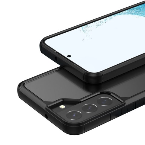 Crong Hybrid Clear Cover - Etui Samsung Galaxy S22+ (czarny) Crong Hybrid Clear Cover - Etui Samsung Galaxy S22+ (czarny)