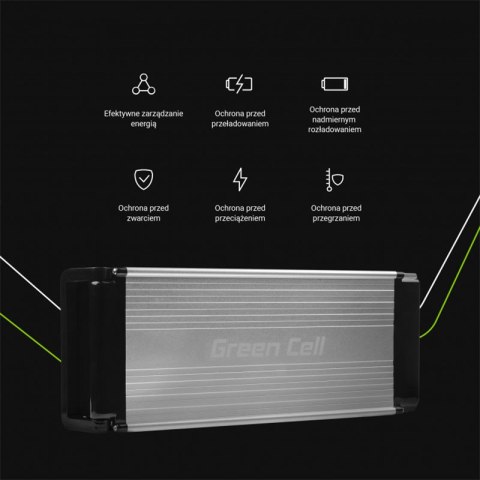 Green Cell - Bateria 15Ah (540Wh) do roweru elektrycznego E-Bike 36V Green Cell - Bateria 15Ah (540Wh) do roweru elektrycznego E-Bike 36V