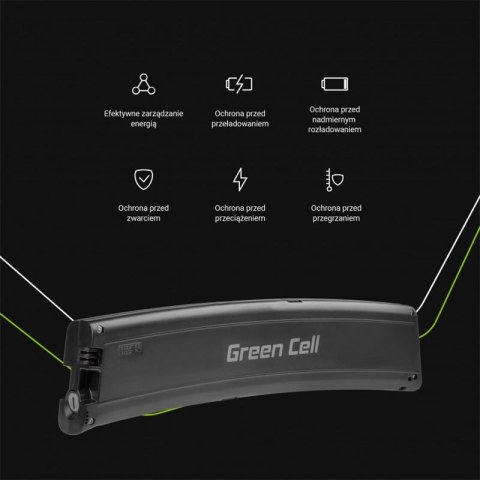Green Cell - Bateria 7.8Ah (281Wh) do roweru elektrycznego E-Bike 36V Green Cell - Bateria 7.8Ah (281Wh) do roweru elektrycznego E-Bike 36V