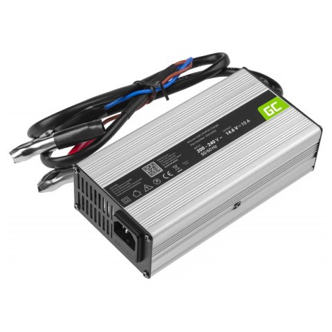Green Cell - Ładowarka, prostownik do akumulatorów LiFePO4 14.6V 10A Green Cell - Ładowarka, prostownik do akumulatorów LiFePO4 14.6V 10A