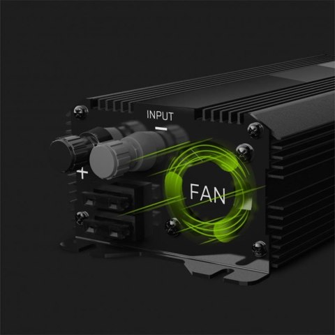 Green Cell - Przetwornica napięcia Inwerter PRO 24V na 230V 500W/1000W Modyfikowana sinusoida Green Cell - Przetwornica napięcia Inwerter PRO 24V na 230V 500W/1000W Modyfikowana sinusoida
