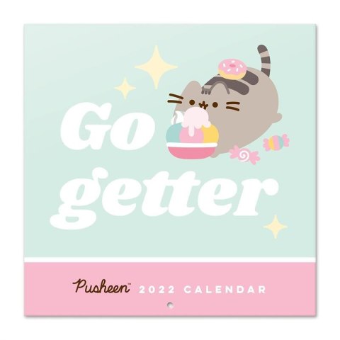Pusheen - Kalendarz ścienny 2022 rok z kolekcji Foodie 30 x 30 cm Pusheen - Kalendarz ścienny 2022 rok z kolekcji Foodie 30 x 30 cm