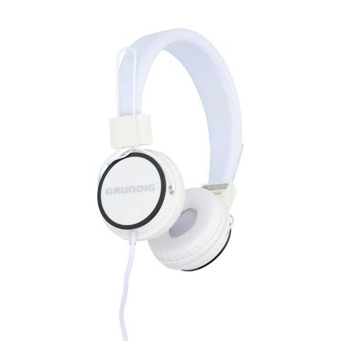 Grundig - Słuchawki nauszne neon (biały) Grundig - Słuchawki nauszne neon (biały)