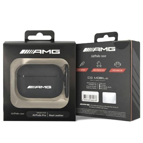 AMG Leather Big Logo - Etui AirPods Pro (czarny) AMG Leather Big Logo - Etui AirPods Pro (czarny)
