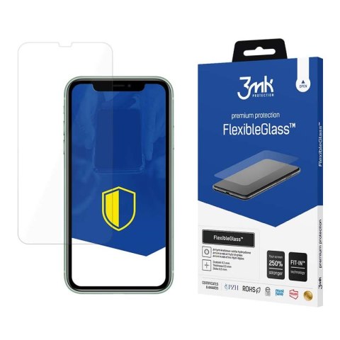 3mk FlexibleGlass - Szkło hybrydowe do iPhone 11 3mk FlexibleGlass - Szkło hybrydowe do iPhone 11