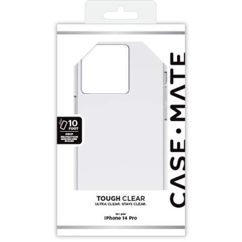Case-Mate Tough Clear - Etui iPhone 14 Pro (Przezroczysty) Case-Mate Tough Clear - Etui iPhone 14 Pro (Przezroczysty)