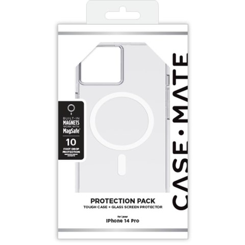 Case-Mate Tough Clear MagSafe - Etui iPhone 14 Pro (Przezroczysty) Case-Mate Tough Clear MagSafe - Etui iPhone 14 Pro (Przezroczysty)