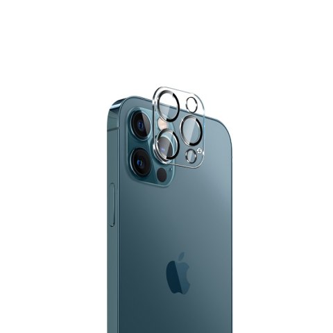 Crong Lens Shield - Szkło na aparat i obiektyw iPhone 12 Pro Crong Lens Shield - Szkło na aparat i obiektyw iPhone 12 Pro