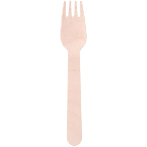 Alpina - Widelce drewniane jednorazowe 16 cm 50 szt. Alpina - Widelce drewniane jednorazowe 16 cm 50 szt.