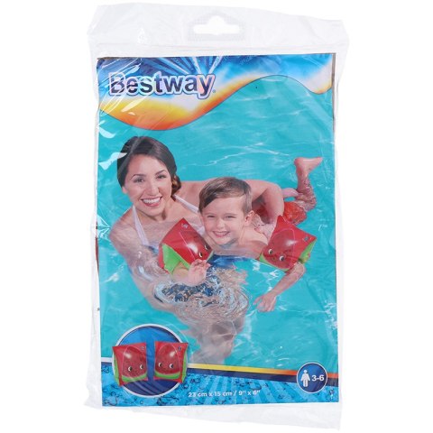 Bestway - rękawki do pływania dla dzieci 23x15 cm (Truskawka) Bestway - rękawki do pływania dla dzieci 23x15 cm (Truskawka)