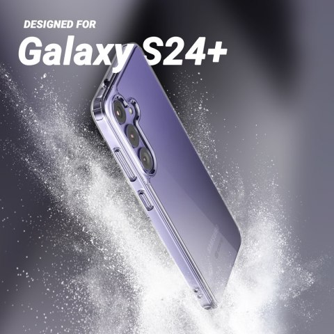 Crong Crystal Shield Cover - Etui Samsung Galaxy S24+ (przezroczysty) Crong Crystal Shield Cover - Etui Samsung Galaxy S24+ (przezroczysty)