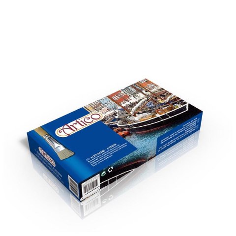 Artico - Zestaw farb akrylowych w tubkach 75 ml 6 kolorów Artico - Zestaw farb akrylowych w tubkach 75 ml 6 kolorów