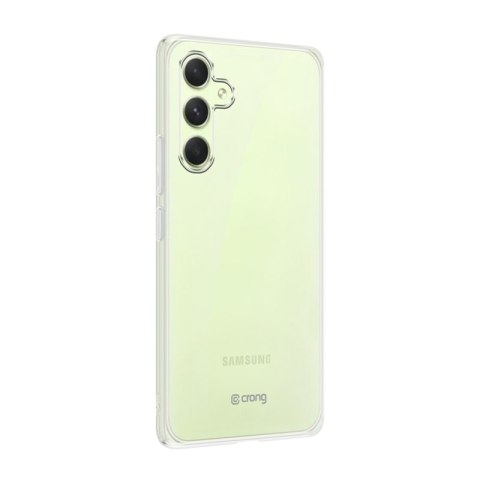 Crong Crystal Slim Cover - Etui Samsung Galaxy A34 5G (przezroczysty) Crong Crystal Slim Cover - Etui Samsung Galaxy A34 5G (przezroczysty)