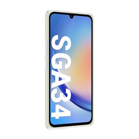 Crong Crystal Slim Cover - Etui Samsung Galaxy A34 5G (przezroczysty) Crong Crystal Slim Cover - Etui Samsung Galaxy A34 5G (przezroczysty)
