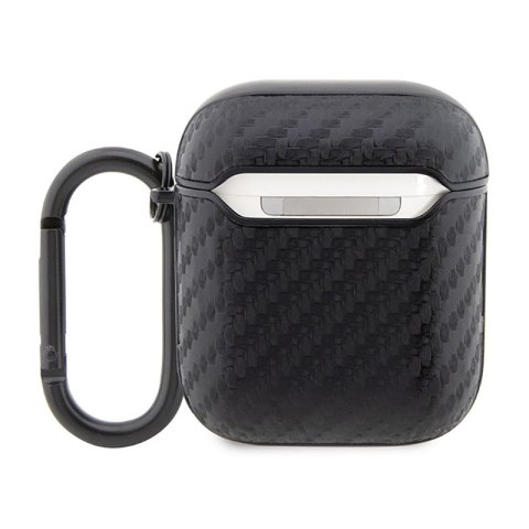 BMW Carbon Double Metal Logo - Etui AirPods 1/2 gen (Czarny) BMW Carbon Double Metal Logo - Etui AirPods 1/2 gen (Czarny)