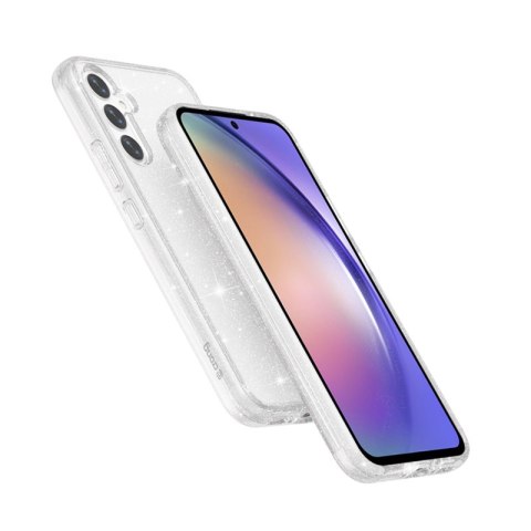 Crong Glitter Case - Etui Samsung Galaxy A54 5G (przezroczysty) Crong Glitter Case - Etui Samsung Galaxy A54 5G (przezroczysty)