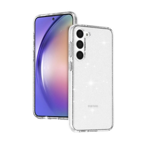 Crong Glitter Case - Etui Samsung Galaxy A54 5G (przezroczysty) Crong Glitter Case - Etui Samsung Galaxy A54 5G (przezroczysty)