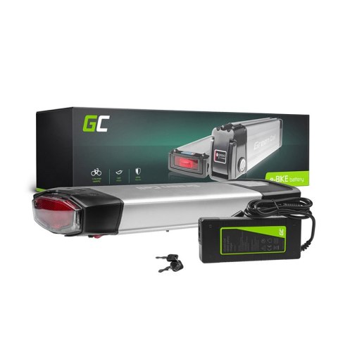 Green Cell - Bateria do roweru elektrycznego E-Bike z ładowarką 36V 13Ah 468Wh Li-Ion 5.5x2.1mm Green Cell - Bateria do roweru elektrycznego E-Bike z ładowarką 36V 13Ah 468Wh Li-Ion 5.5x2.1mm