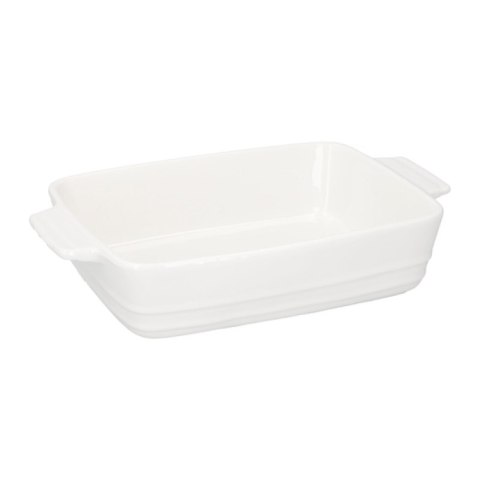 Alpina - Naczynie do pieczenia ceramiczne 25x15x5 cm 1L (biały) Alpina - Naczynie do pieczenia ceramiczne 25x15x5 cm 1L (biały)