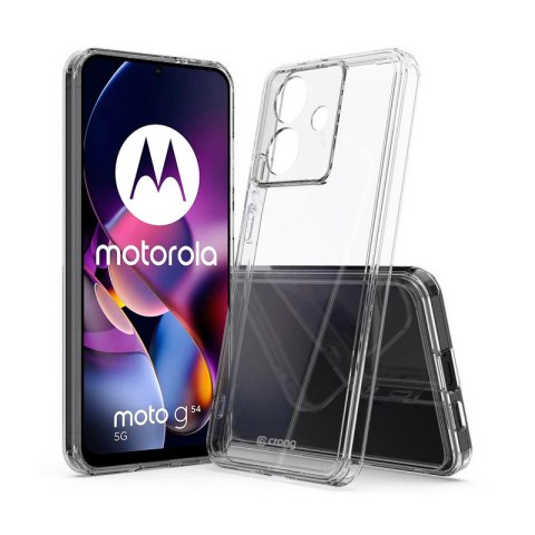 Crong Crystal Shield Cover - Etui Motorola Moto G54 (przezroczysty) Crong Crystal Shield Cover - Etui Motorola Moto G54 (przezroczysty)